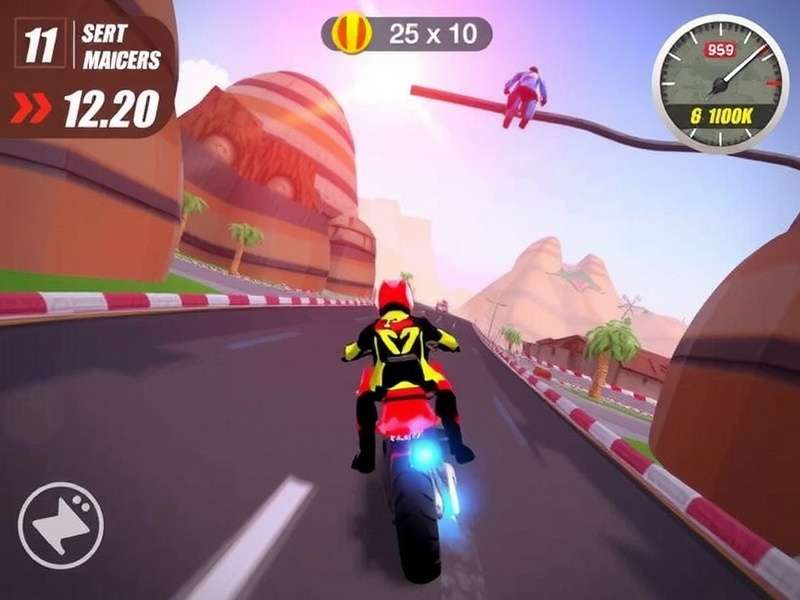 Quepem Racer Pro Gameplay Screenshot
